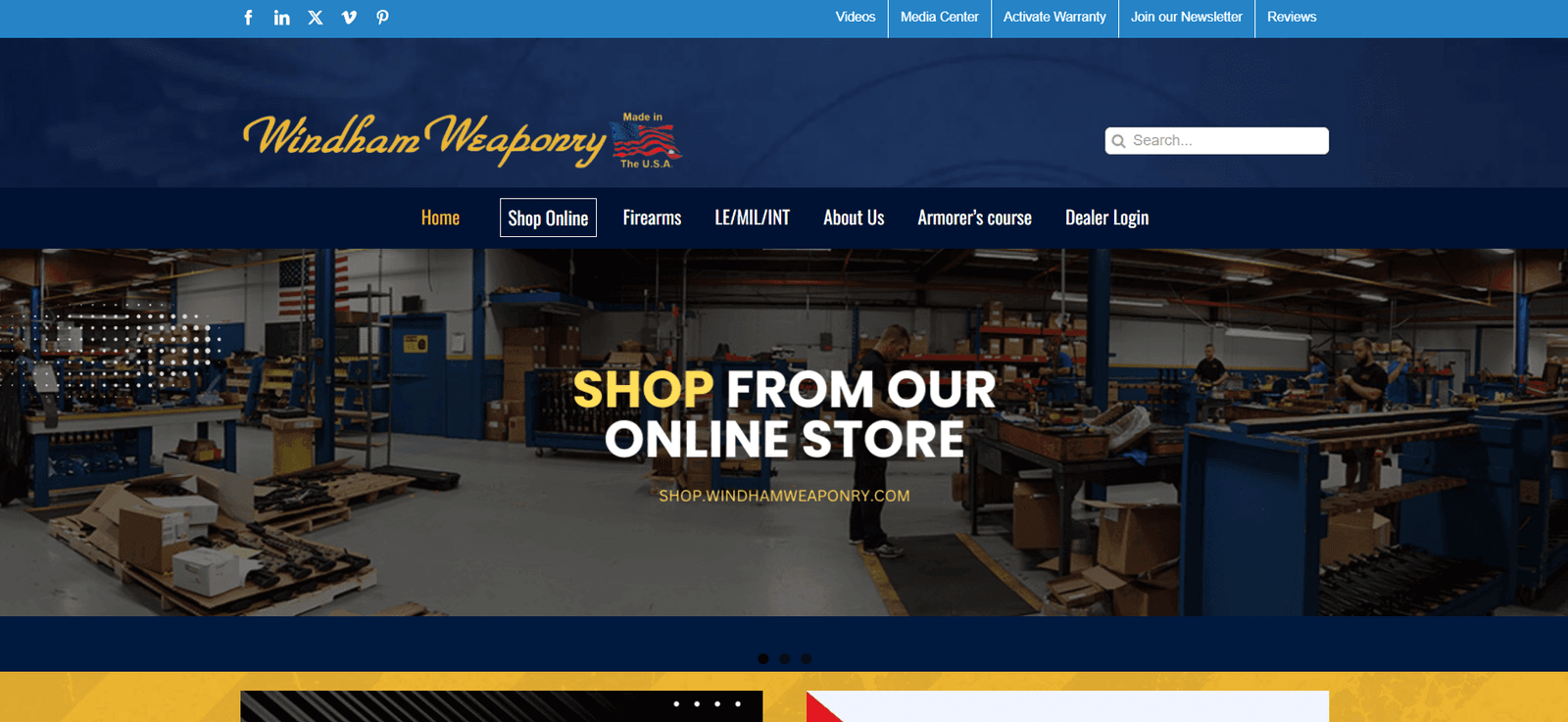 SEO Project of Windham Weaponry